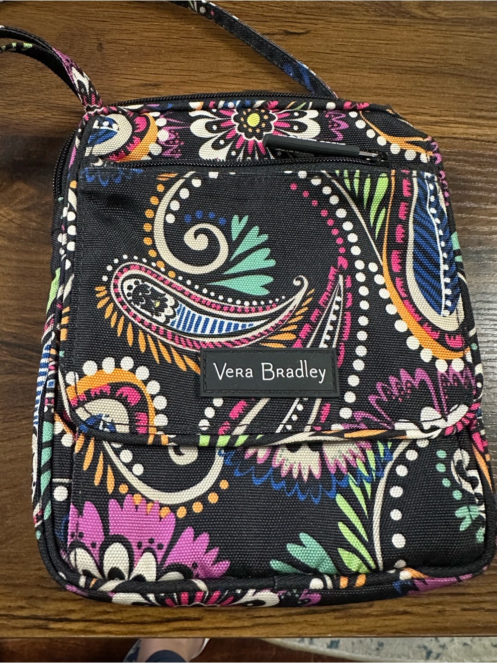 Vera Bradley Bandana Swirl Mini Hipster Crossbody Purse